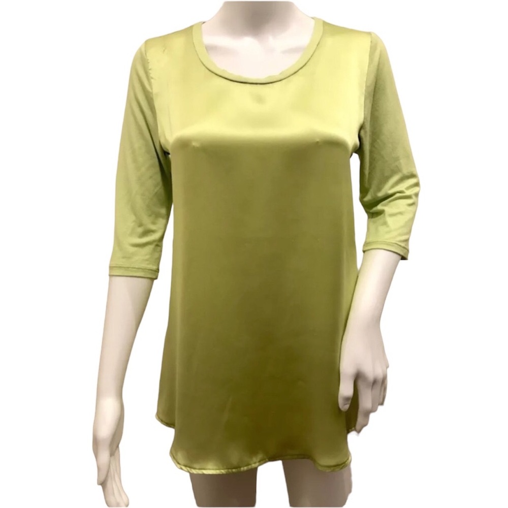 Lola & Sophie Silk Rayon Tshirt Top Small